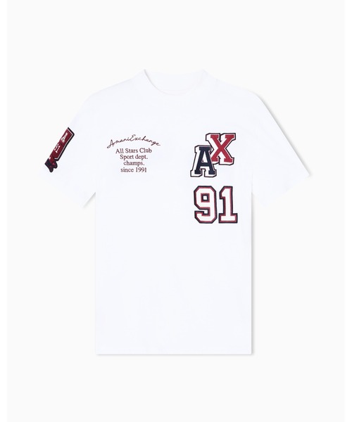 ◆A/X Armani Exchange◆ イーグル パッチ Tシャツ ARMANI EXCHANGE tシャツ 「A|X アルマーニ エクスチェンジ