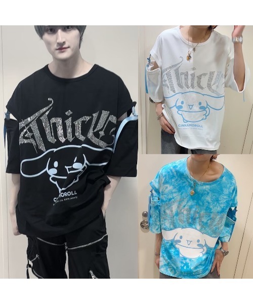 THICC tシャツ THICC×シナモンコラボTシャツ メンズ レディース