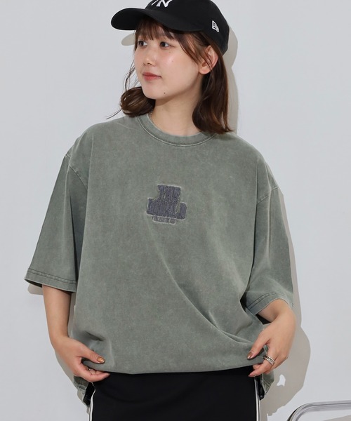 RE730 tシャツ 硫化染めマルチロゴTシャツ メンズ レディース