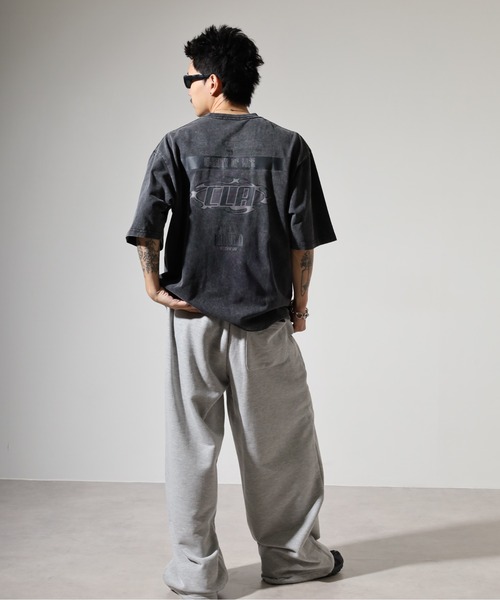 RE730 tシャツ 硫化染めマルチロゴTシャツ メンズ レディース