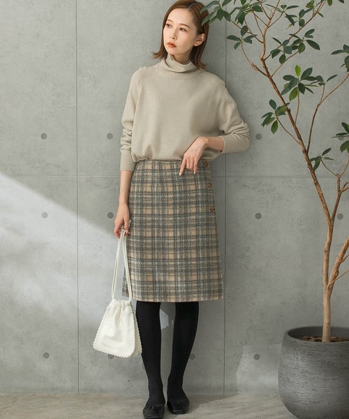 「URBAN RESEARCH ROSSO」 スカート 36 ブラウン系その他 レディース