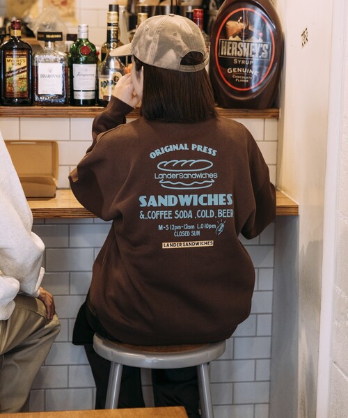 FREAK'S STORE トレーナー スウェット 限定展開 LANDER
