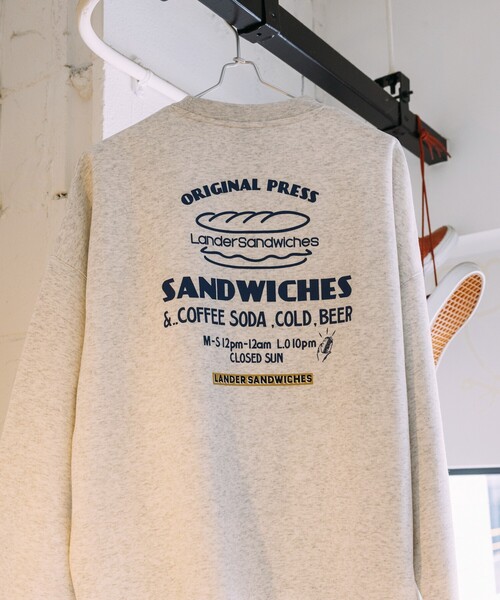 FREAK'S STORE トレーナー スウェット 限定展開 LANDER