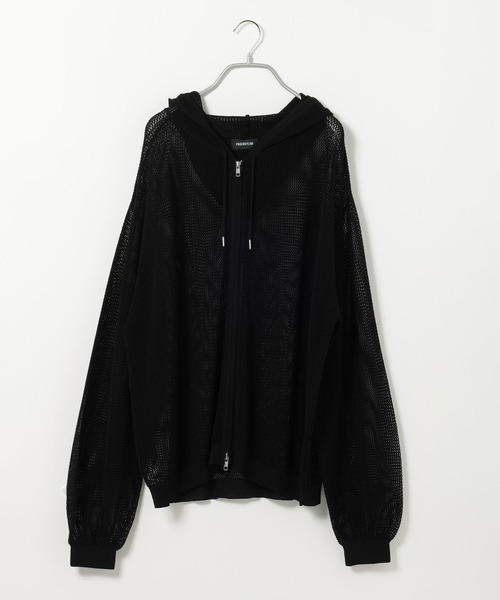 「PBLIM」 ニットパーカー FREE ブラック レディース_画像5
