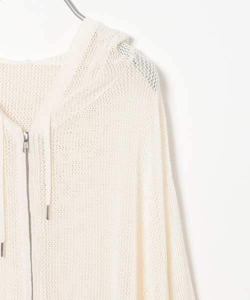 「PBLIM」 ニットパーカー FREE ブラック レディース_画像8