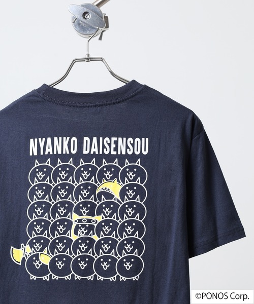 Ace（エース） tシャツ にゃんこ大戦争 半袖 Tシャツ メンズ