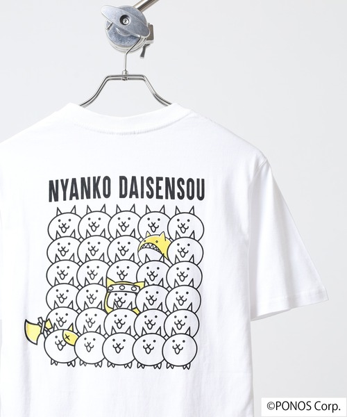にゃんこティシャツ Ace（エース） tシャツ にゃんこ大戦争 半袖 Tシャツ メンズ