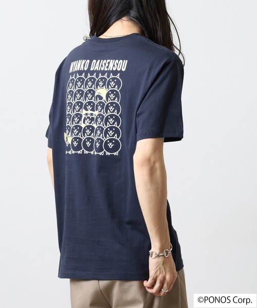 Ace（エース） tシャツ にゃんこ大戦争 半袖 Tシャツ メンズ