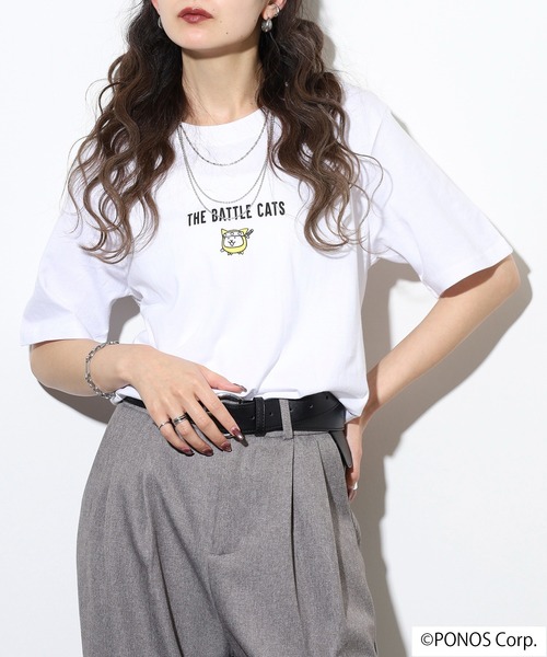 Ace（エース） tシャツ にゃんこ大戦争 半袖 Tシャツ メンズ