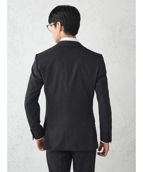 美品   3ピーススーツ XL ウール 黒 クリーニング済 110011803117323.05.-_1.jpg