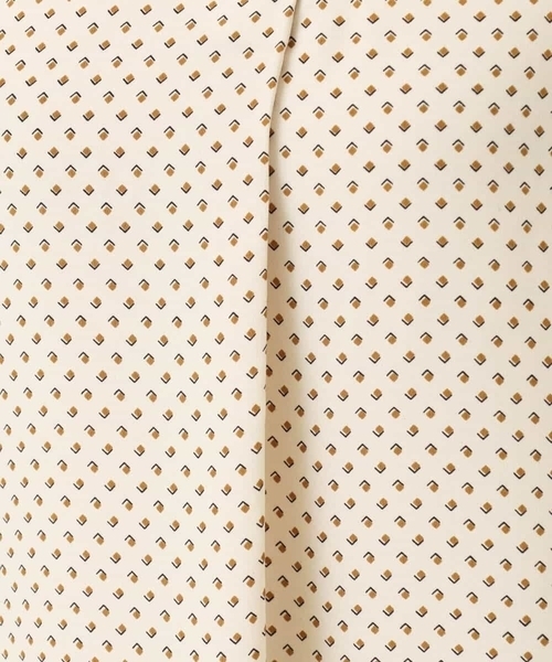 「MK MICHEL KLEIN」 半袖ブラウス 38 アイボリー レディース_画像9