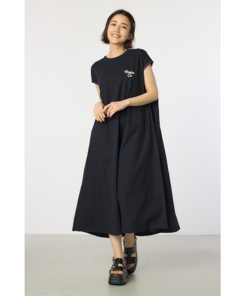 「RODEO CROWNS WIDE BOWL」 半袖ワンピース FREE ブラック レディース_画像3