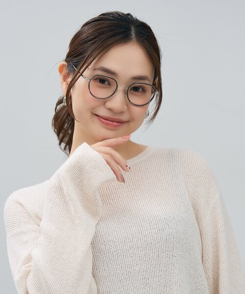 Zoff（ゾフ） 伊達メガネ メガネ 眼鏡 ボストン型 メガネ｜クラウン