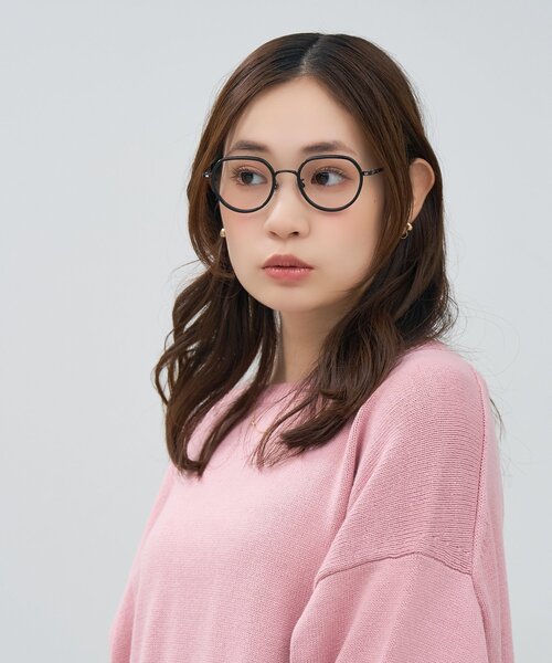 Zoff（ゾフ） 伊達メガネ メガネ 眼鏡 ボストン型 メガネ｜クラウン