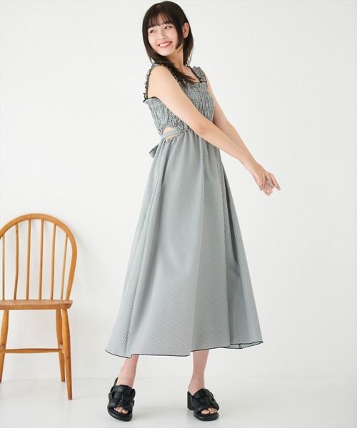 「REDYAZEL」 キャミソールワンピース MEDIUM パープル レディース_画像2