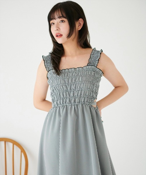 「REDYAZEL」 キャミソールワンピース MEDIUM パープル レディース_画像6