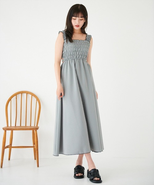 「REDYAZEL」 キャミソールワンピース MEDIUM パープル レディース_画像7