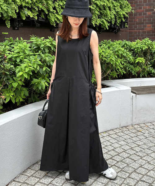 I-SOOK（アイスー） 「ISOOK」 ノースリーブワンピース FREE カーキ