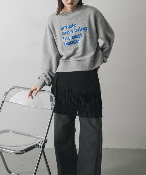 SENSE OF PLACE by URBAN RESEARCH トレーナー スウェット