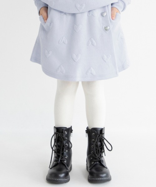 branshes（ブランシェス） スカート 「セットアップ対応」ハート総柄