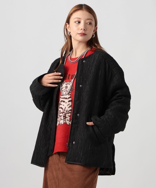 BAYFLOW（ベイフロー） ブルゾン アウター ジャガードキルティング