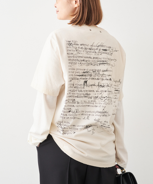 Deuxieme Classe（ドゥーズィエムクラス） tシャツ 「GOLDEN GOOSE