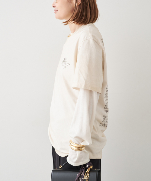 Deuxieme Classe（ドゥーズィエムクラス） tシャツ 「GOLDEN GOOSE