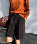 ハーフパンツ パンツ 短パン きれいめハーフパ...の詳細画像4
