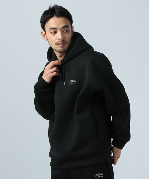 「BAYFLOW」 プルオーバーパーカー MEDIUM グレー メンズ_画像6