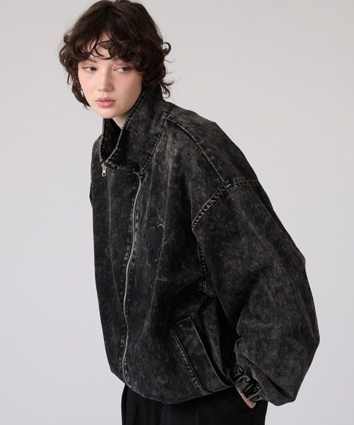 「ONCILY」 ブルゾン LARGE ブラック メンズ_画像2