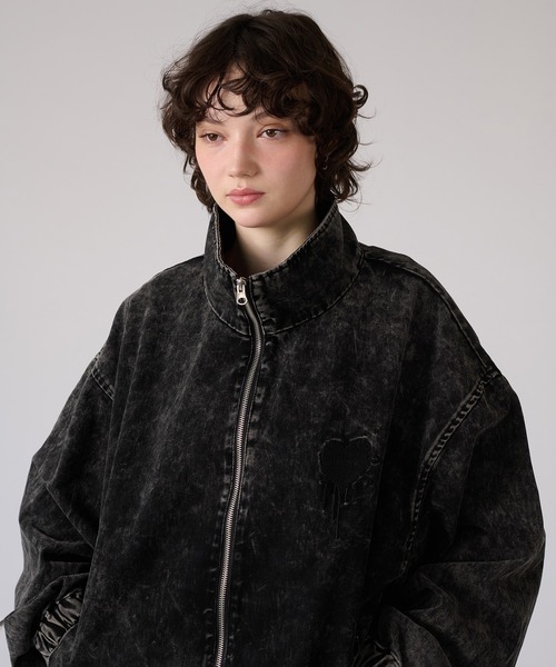 「ONCILY」 ブルゾン LARGE ブラック メンズ_画像5