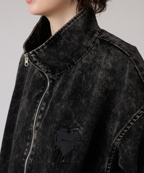 「ONCILY」 ブルゾン LARGE ブラック メンズ_画像6