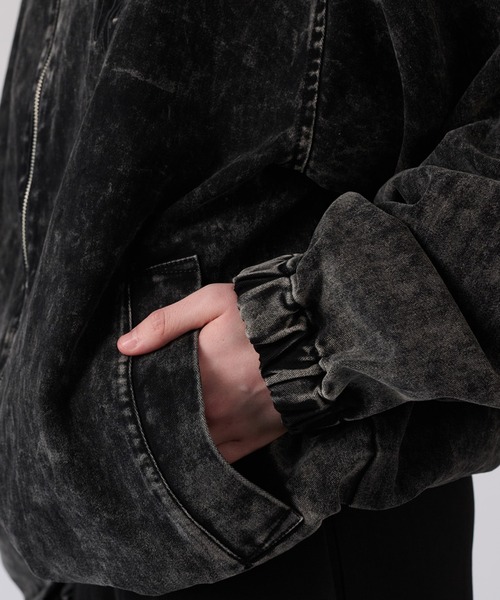 「ONCILY」 ブルゾン LARGE ブラック メンズ_画像8