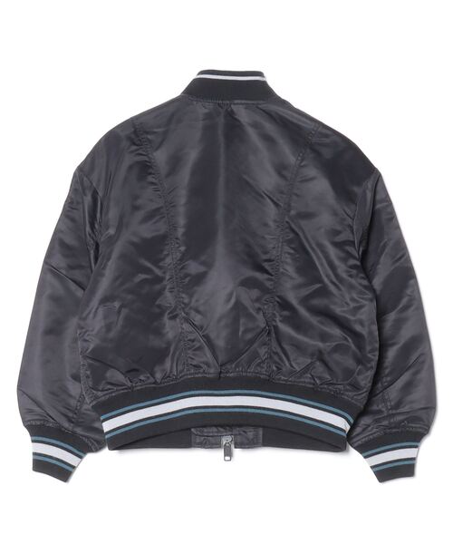 「OSHIMA REI」 ブルゾン - ブラック レディース_画像2