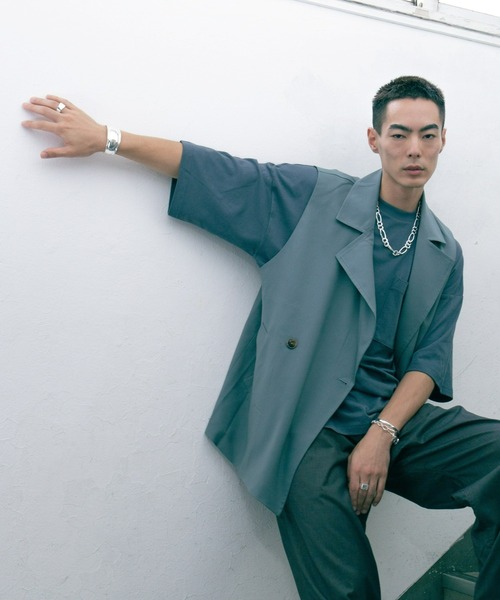 「Nothing And Others」 バングル FREE シルバー メンズ_画像4