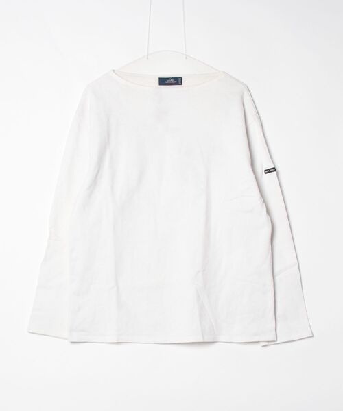 SAINT JAMES（セントジェームス） 長袖Tシャツ 46 ホワイト メンズ