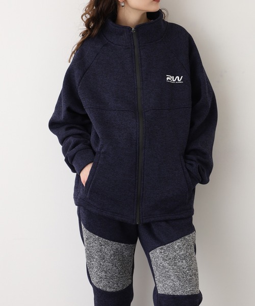 FUNALIVE（ファンアライブ） ブルゾン アウター カチオン 裏起毛 ロゴ