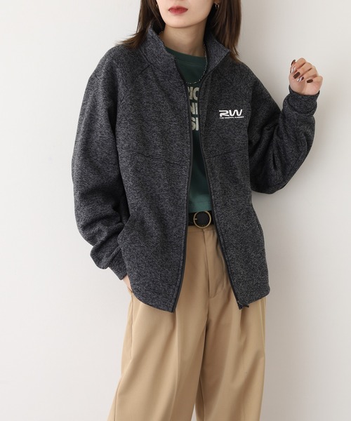 FUNALIVE（ファンアライブ） ブルゾン アウター カチオン 裏起毛 ロゴ