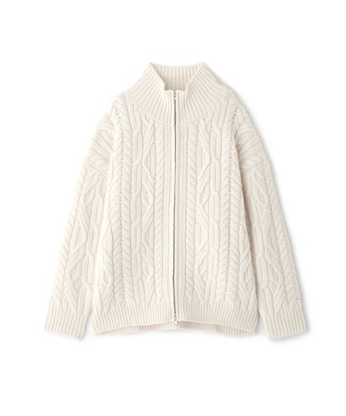 ETRE TOKYO（エトレトウキョウ） カーディガン ダブルジップケーブル