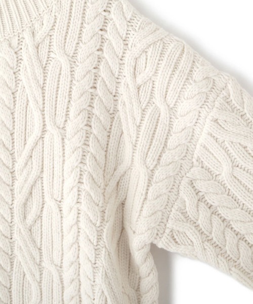 ETRE TOKYO（エトレトウキョウ） カーディガン ダブルジップケーブル