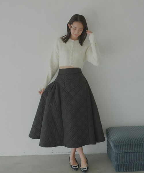 「VIOLETTA」 ニットカーディガン FREE ホワイト レディース_画像8