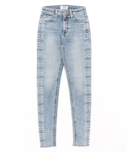 GYDA ライトブルー スキニーデニム GYDA（ジェイダ） スキニーデニムパンツ MEDIUM ライトブルー