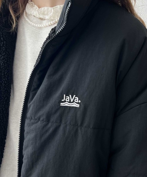 [Java] с хлопком блузон MEDIUM черный женский 