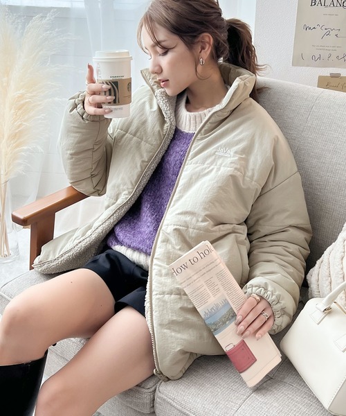 [Java] с хлопком блузон MEDIUM черный женский 