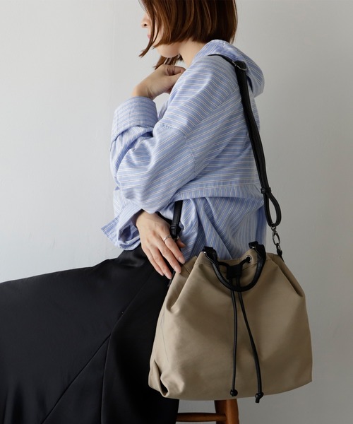 「VitaFelice」 2WAYバッグ FREE グレー レディース_画像2