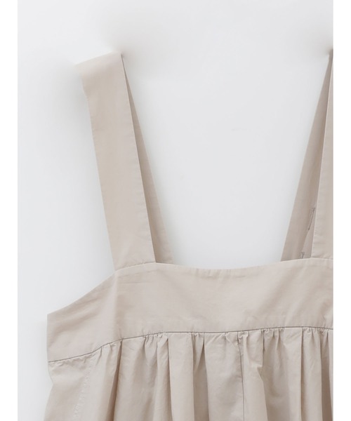 「enchainement」 オーバーオール フリー ライトグレー レディース_画像7