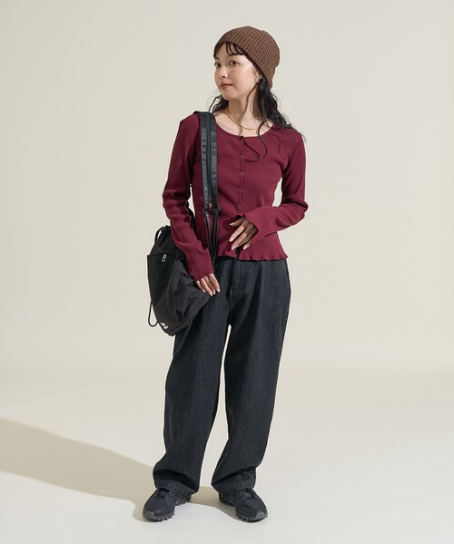 「FREAK'S STORE」 デニムパンツ SMALL ブルー レディース_画像2