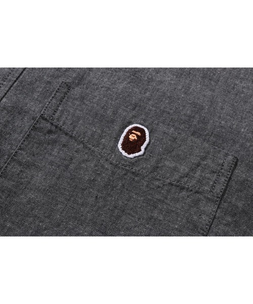 シャツ ONE POINT CHAMBRAY SHIRT メンズの画像