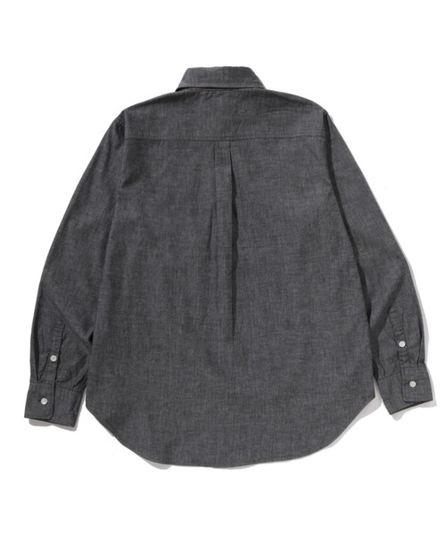 シャツ ONE POINT CHAMBRAY SHIRT メンズの画像