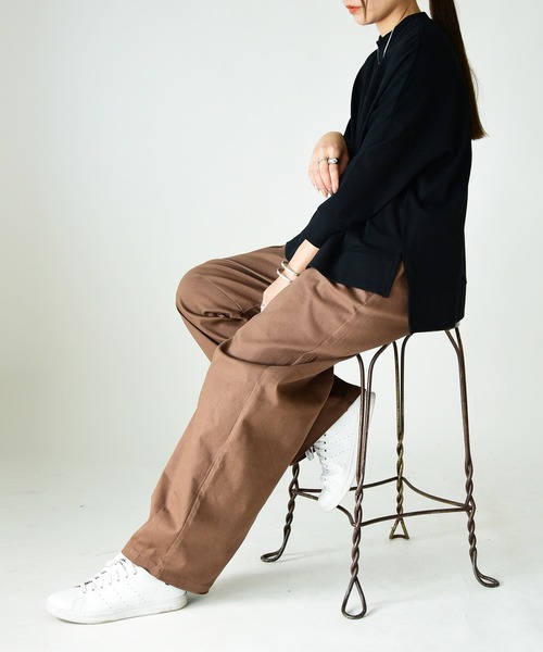 「and it_」 チノパンツ LL モカ レディース_画像7